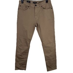 Banana Republic 5 Pocket‎ Pants Brown Stretch Flat Front Mens 32 x 32 NWT Chino